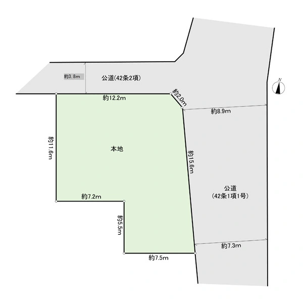 板橋区向原3丁目 間取図