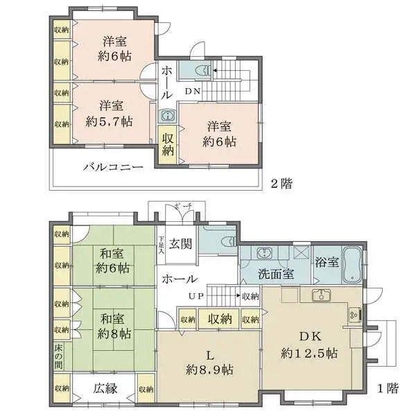 名古屋市千種区宮根台１丁目 間取図