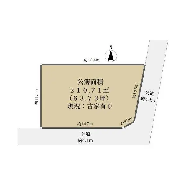 大津市神宮町 間取図