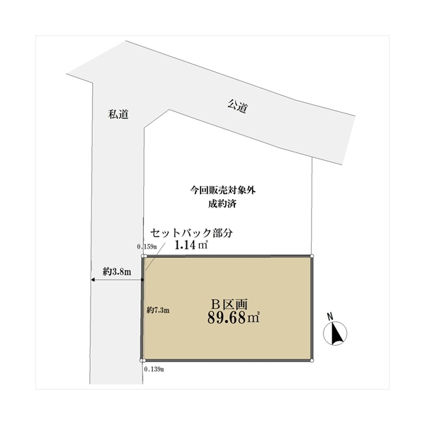 大田区山王４丁目 区画図