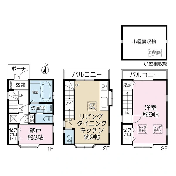 江戸川区瑞江１丁目 間取図