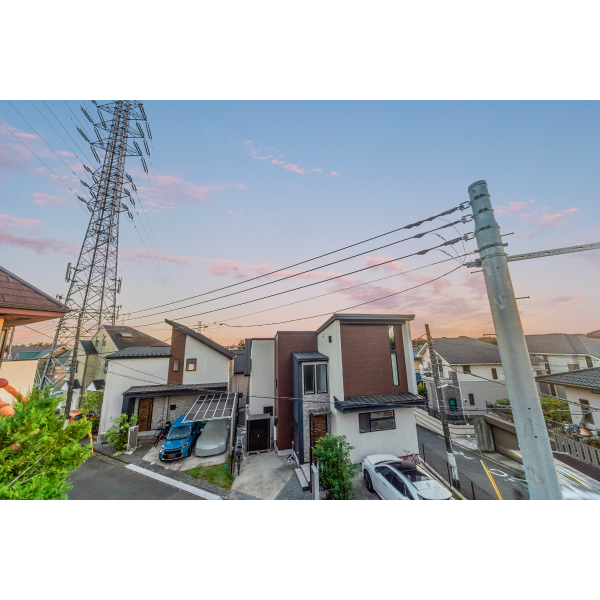 川崎市高津区下作延７丁目 バルコニーからの眺望