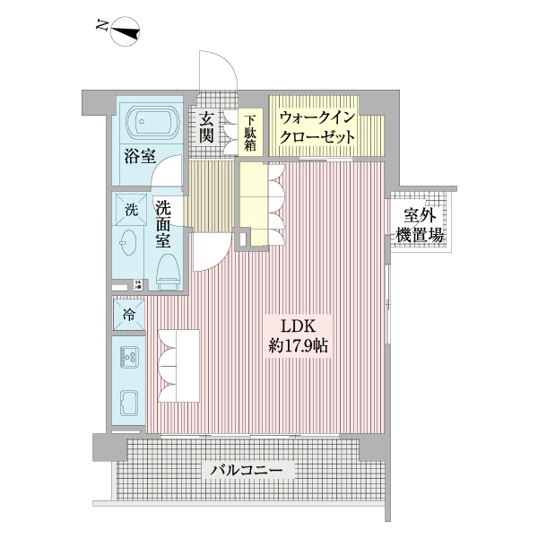 ラコント用賀 間取図