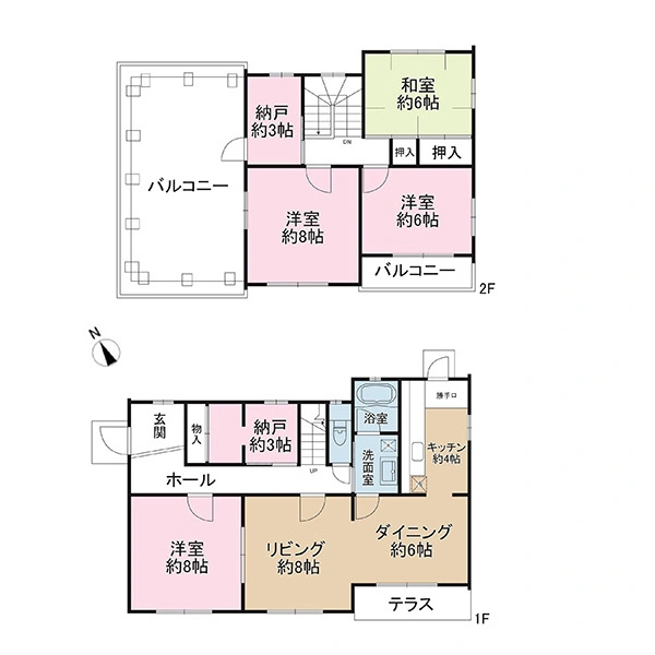 鎌倉市今泉台３丁目 間取図