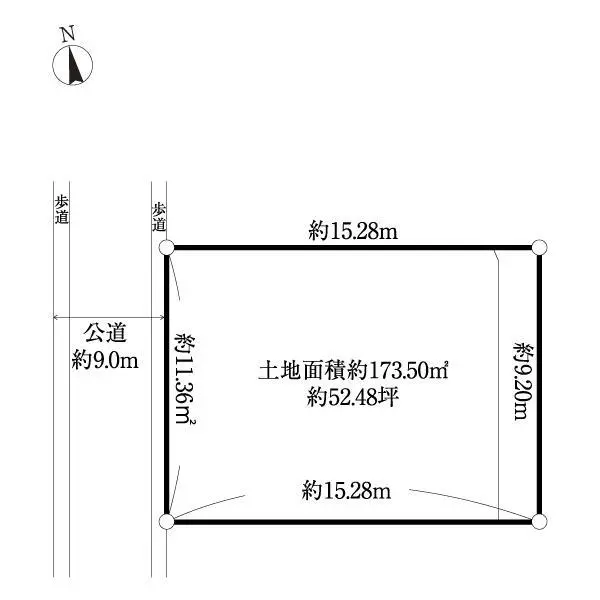 横浜市都筑区荏田東４丁目 区画図