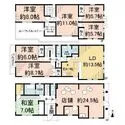 松戸市六実４丁目 間取図