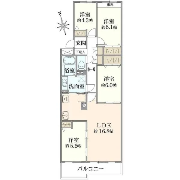 船橋丸山パーク・ホームズ 間取図