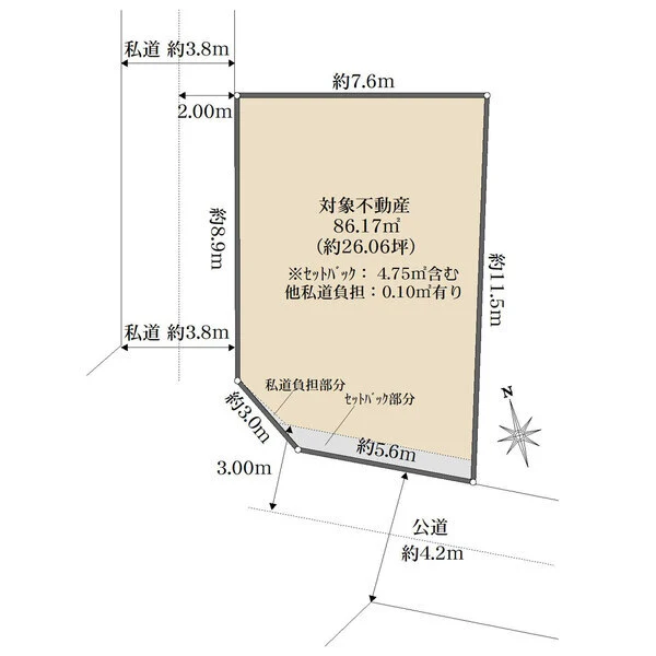 杉並区成田西１丁目 間取図