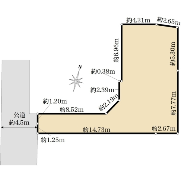 渋谷区幡ヶ谷３丁目 間取図