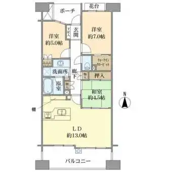 間取図(平面図)