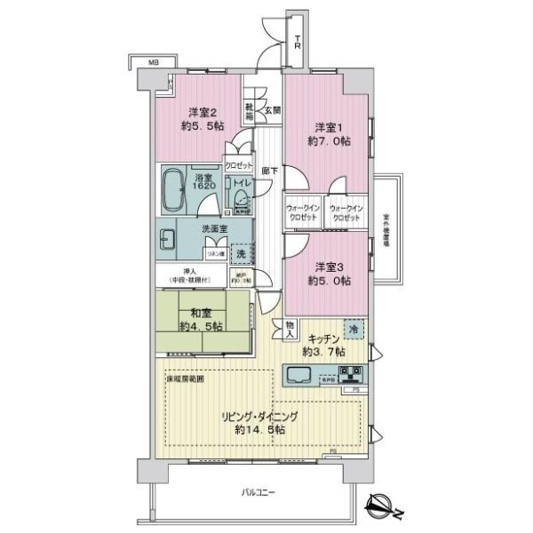 プラウド八事ガーデン 間取図