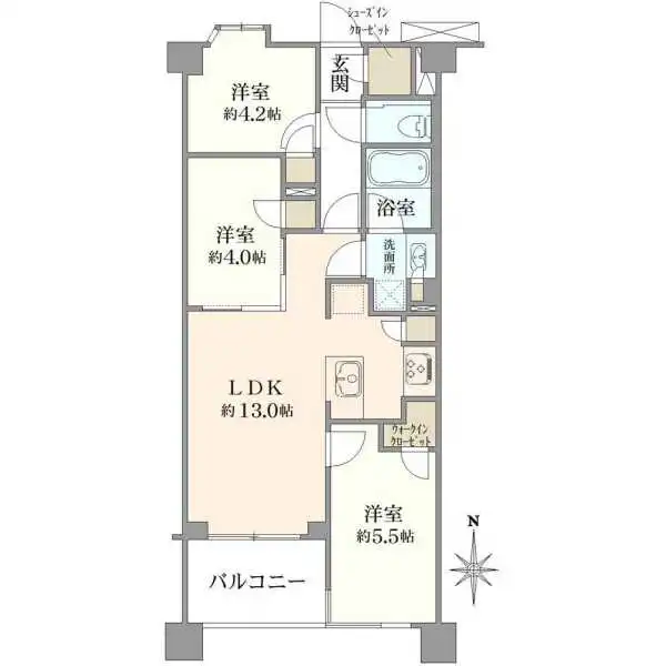 プレシス新百合ヶ丘 間取図