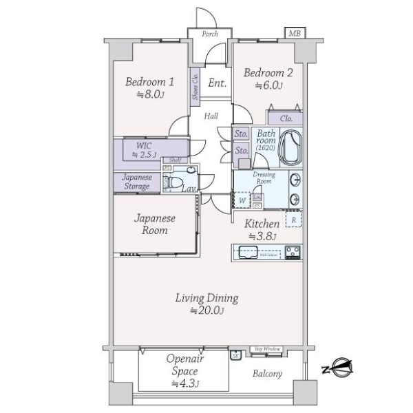 グランシティ横濱本郷台 間取図