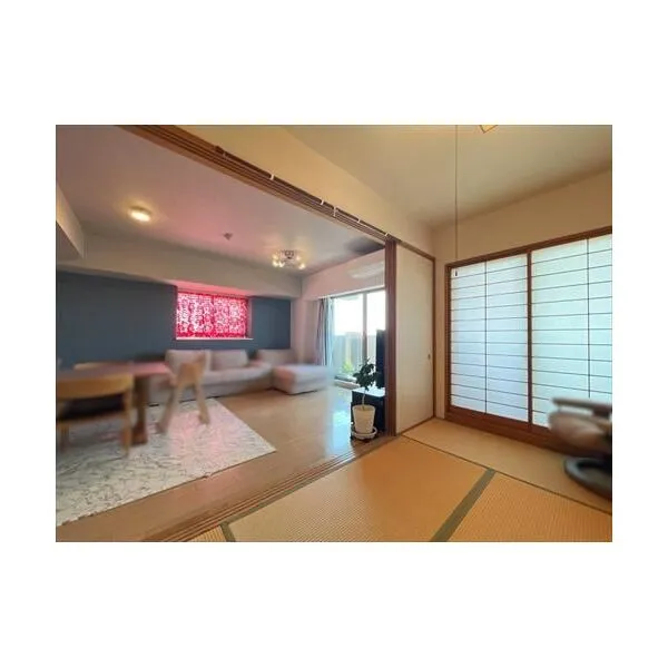 コスモ新小岩パークビュー 和室約６．０帖、リビング