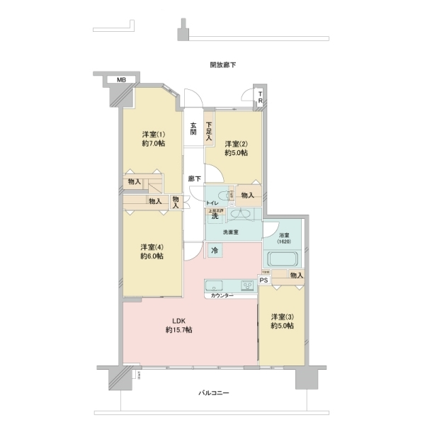 マーキスシティ 間取図