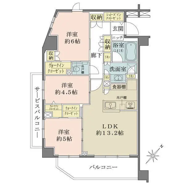 エクセレントシティ千葉ＴＨＥ　ＡＮＮＥＸ 間取図