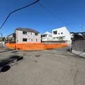 府中市美好町３丁目 前面道路含む現地写真