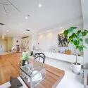 深沢ハウスG棟 白を基調とした明るい印象の室内設計