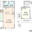鎌ケ谷市東道野辺２丁目 間取図