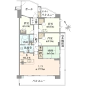 プラウド府中中河原 間取図