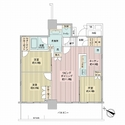 ブリリア有明シティタワー 間取図