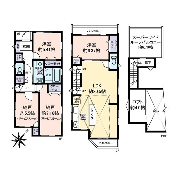 葛飾区堀切１丁目 間取図