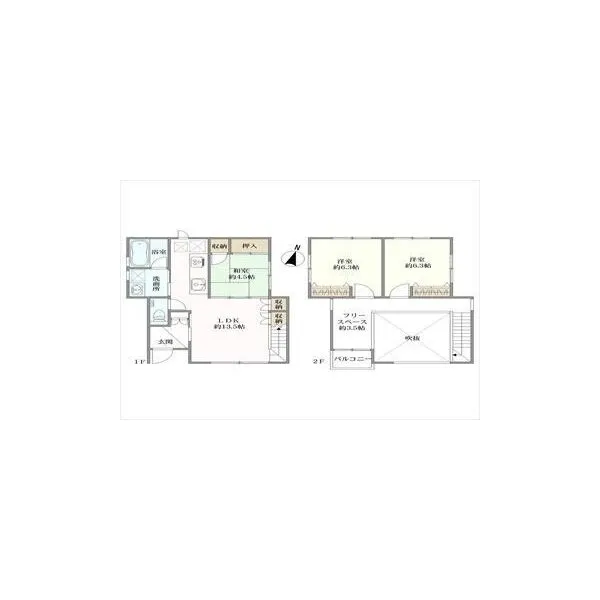 相模原市中央区淵野辺本町１丁目 間取図