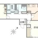 東日本橋コーポラス 間取図