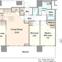 ＴＨＥ幕張ＢＡＹＦＲＯＮＴ　ＴＯＷＥＲＲＥＳＩＤＥＮＣＥ 間取図