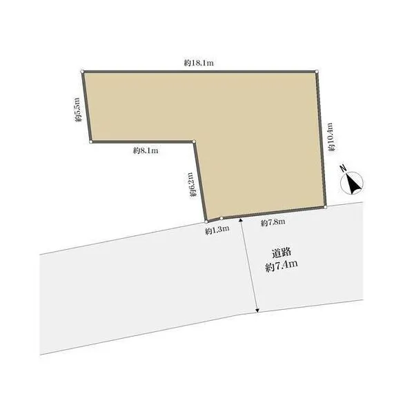 板橋区南常盤台１丁目 間取図