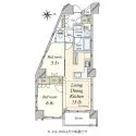 オープンレジデンシア本郷菊坂 間取図