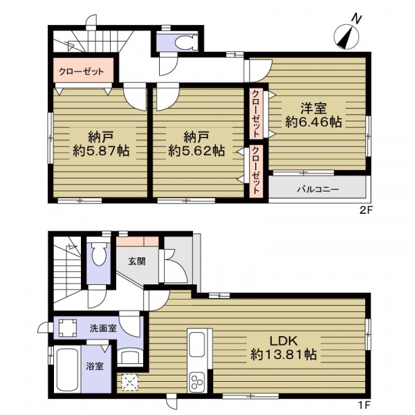 豊島区長崎６丁目 間取図