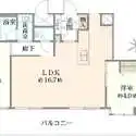 エクセルシオール港区海岸 間取図