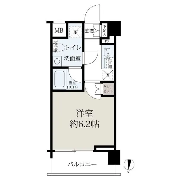 プレール・ドゥーク南品川 間取図