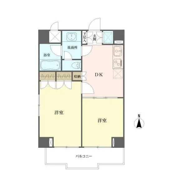 ルーブル野方 間取図