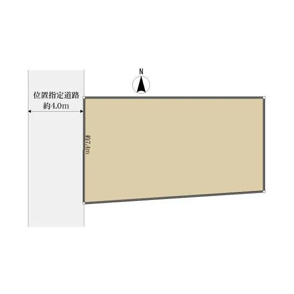 練馬区南大泉１丁目 地形図