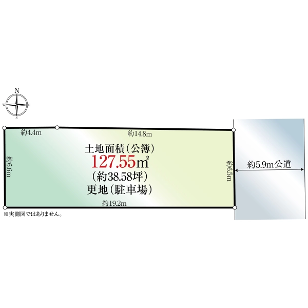 京都市北区紫野上柳町 間取図