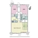 ライオンズガーデン東川口けやき通り 間取図
