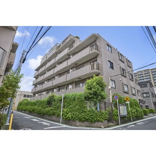 パルミナード多摩川弐番館 南東側から撮影した外観写真