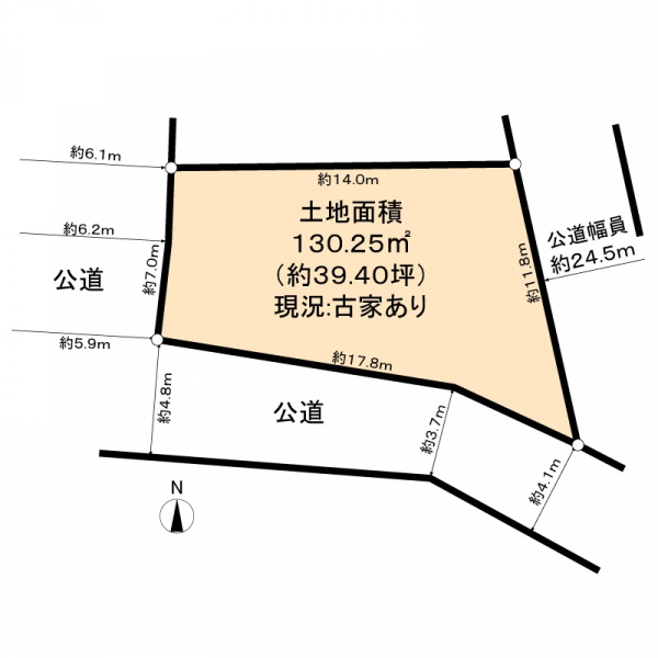名古屋市千種区下方町７丁目 間取図