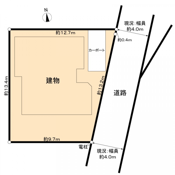 川口市大字差間 区画図