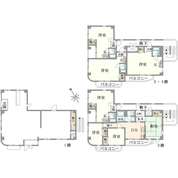 伊東ビル 間取図