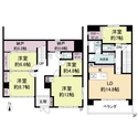 ユニーブル瑞穂マンション 間取図