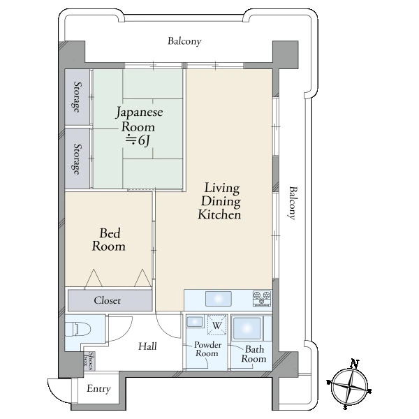 サンライフマンション 間取図