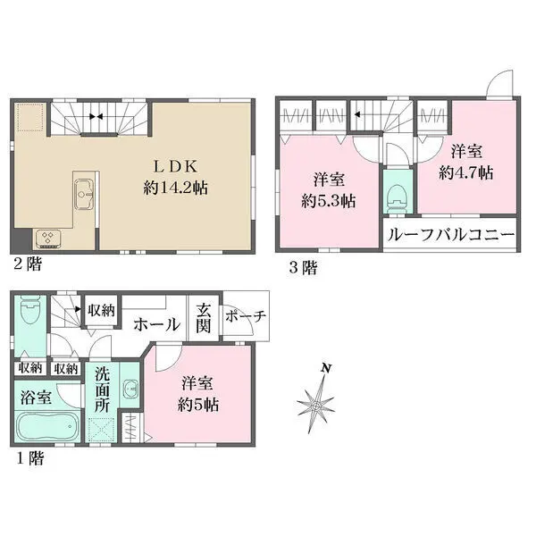 墨田区東向島６丁目 間取図