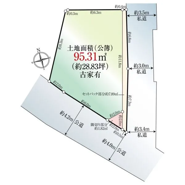 中野区中央２丁目 間取図