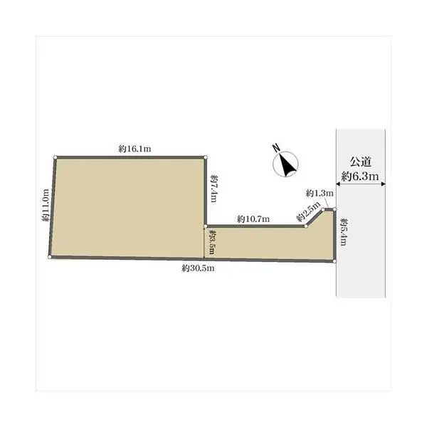 草加市長栄1丁目 間取図