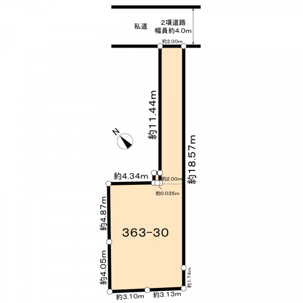 大田区東雪谷３丁目 間取図