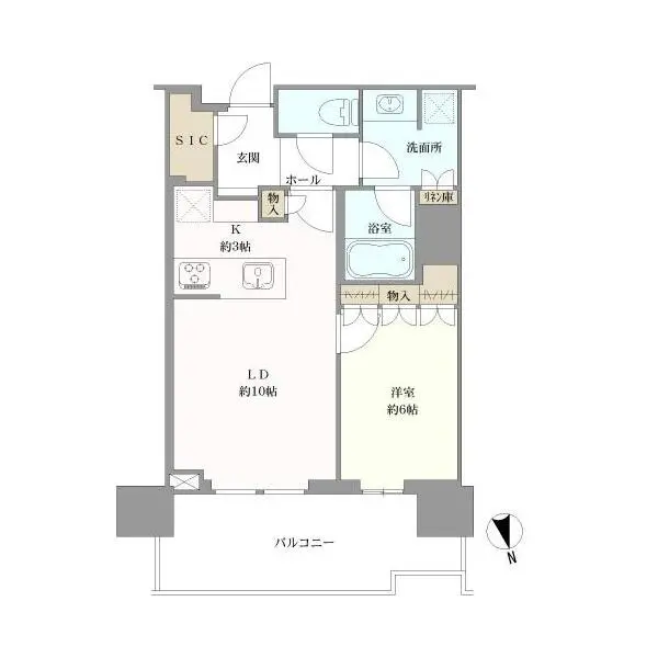 ＨＡＲＵＭＩ　ＦＬＡＧ　ＳＵＮ　ＶＩＬＬＡＧＥ 間取図