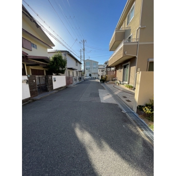 芦屋市大原町 前面道路